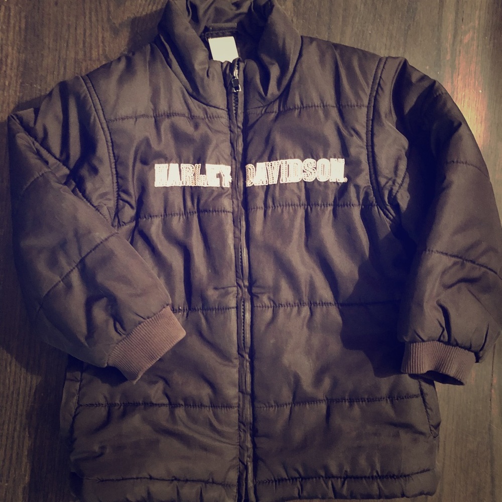 Toddler Girl Harley Davidson Coat